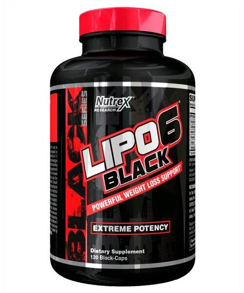 Lipo-6 Black Nutrex Research 120 капс. (Без вкуса)