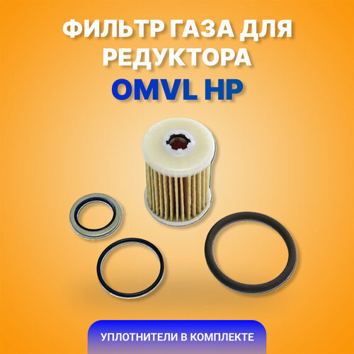 Фильтр газа с уплотнителями для редуктора OMVL HP (пропан)