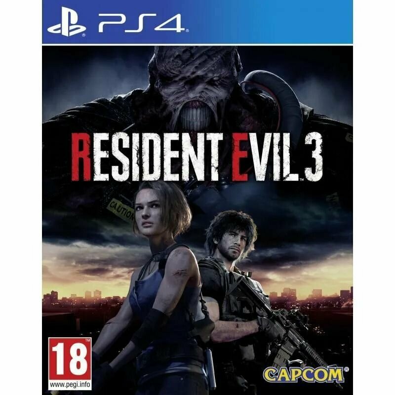 Игра Resident Evil 3 (PlayStation 4, Русские субтитры)