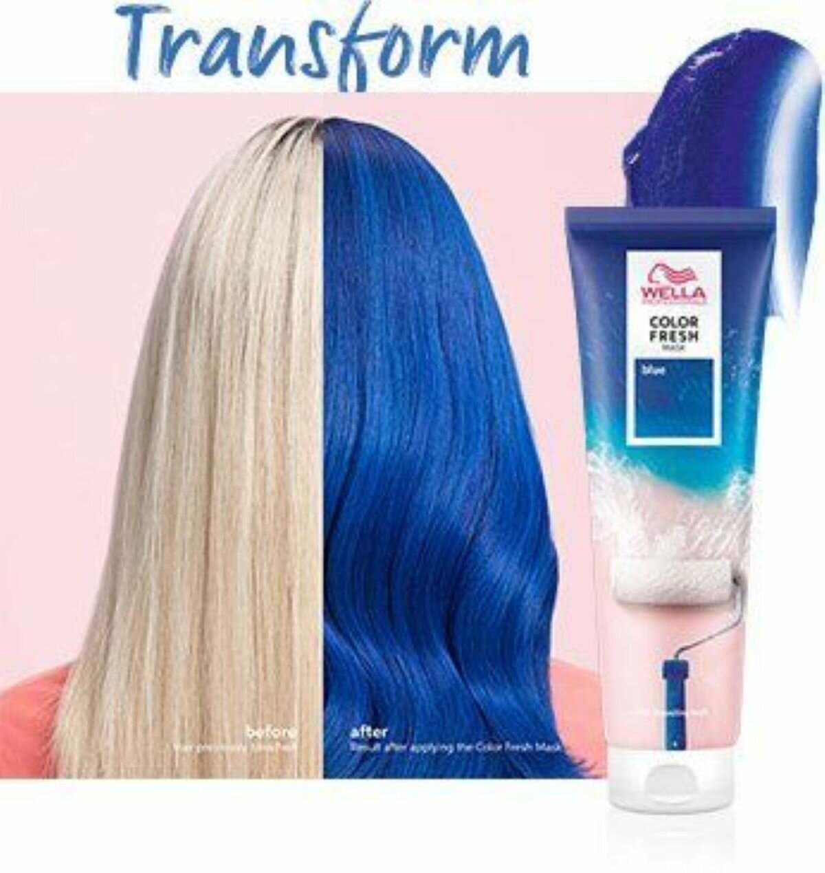 Оттеночная маска WELLA PROFESSIONAL Color Fresh Синий 150 мл - фото №9