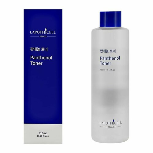 Описание * Область использования: лицо * Тип кожи: все типы кожи * Вес в упаковке: 256 г * Текстура: жидкая * Высота упаковки: 165 мм * Ширина упаковки: 48 мм * Длина упаковки: 48 мм * Тег: Тоники для лица * Раздел: тоники и лосьоны * Артикул 231850 * Страна: республика корея/ REPUBLIC OF KOREA * Все товары бренда Основная функция тонера LAPOTHICELL – интенсивное увлажнение и избавление от покраснений и раздражений. Пантенол — это провитамин B5, который направлен на интенсивное восстановление кожи и сохранение влаги внутри эпидермиса, а также он избавляет от сухости и шелушения. Благодаря гиалуроновой кислоте и фосфолипидам, средство проникает в самые глубокие слои кожи, обеспечивая эффект моментального увлажнения и нормализуя ph-баланс, возвращая ей здоровое сияние. Уже после первого применения Вы сможете оценить мягкость и бархатистость Вашей кожи, а накопительным эффектом станет ровный тон лица. Способ применения: На чистую сухую кожу лица нанесите достаточное количество средства с помощью ватного диска по . направлению массажных линий, оставьте до полного впитывания. Только для наружного применения. Избегайте контакта с глазами. Хранить в недоступных для детей местах. В случае появления раздражения, немедленно прекратить использование. Хранить при температуре от +5°С до +25°С Состав: Water(Aqua), Glycerin, Panthenol (21,000ppm), Dipropylene Glycol, Propanediol, Hydroxyethyl Urea, Butylene Glycol, Caprylyl Glycol, 1,2-Hexanediol, Pentylene Glycol, Hydroxyacetophenone, Carbomer, Allantoin, Betaine, Caprylyl/Capryl Glucoside, Arginine, Polyglyceryl-10 Laurate, Polyglyceryl-10 Myristate, Sodium Hyaluronate, Disodium EDTA, Phytosterols, Squalane, Lecithin, Olea Europaea (Olive) Fruit Oil, Biosaccharide Gum-1, Phospholipids, Hydrolyzed Wheat Protein, Glyceryl Caprylate, Butyrospermum Parkii (Shea) Butter, Ceramide NP, Ethylhexylglycerin, Tartaric Acid Подробнее