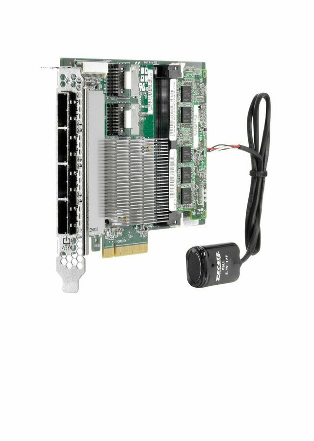 Контроллер 615418-B21 HP Smart Array P822/2GB FBWC 2-ports Int/4-ports Ext SAS