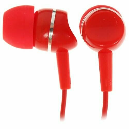 Проводные наушники Aceline AE-207 красный 45700₽