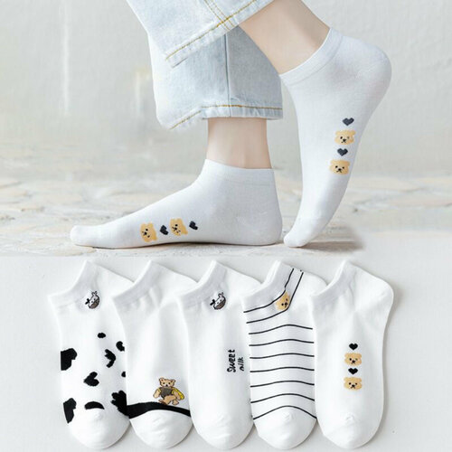 фото Носки disparo, 10 пар, размер 23/25, белый