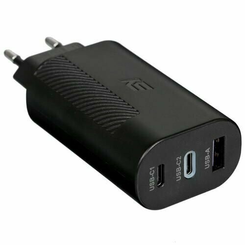 Сетевое зарядное устройство KEYRON WHC-GaN-A2C-63 черный