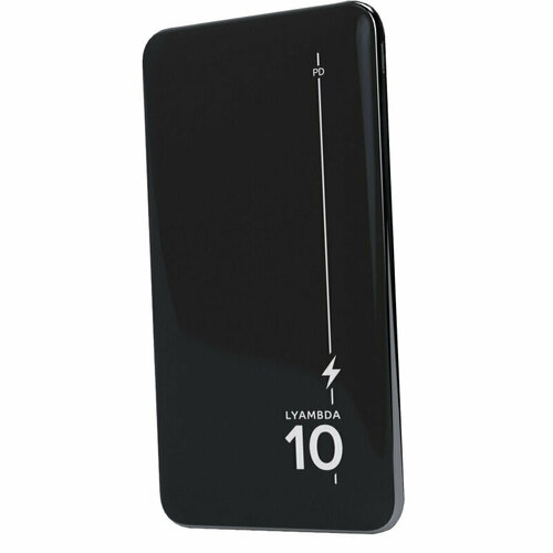 Внешний аккумулятор Lyambda LP302 Power Delivery 10000 мАч Slim Black 1749495 270300₽