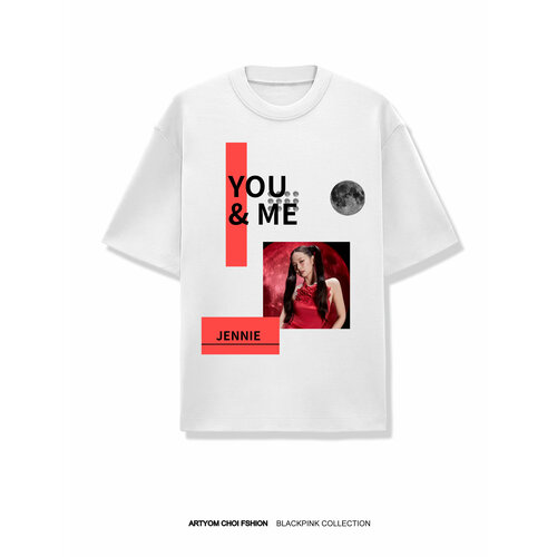 Футболка  , размер L, белый