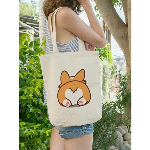 фото Сумка шоппер , фактура плетеная, оранжевый kotofoto76