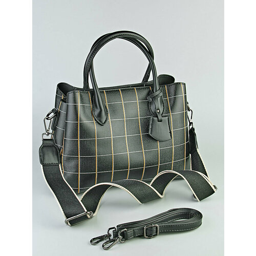 фото Сумка кросс-боди r1zenbag, фактура зернистая, черный ryzenbaks