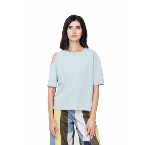 фото Футболка solovyeva, размер s, серый