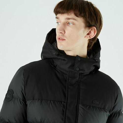 фото Пуховик lacoste, размер t56, черный
