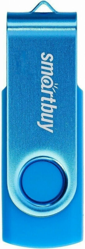 USB Flash Drive 64Gb - SmartBuy UFD 20 Twist Blue SB064GB2TWB