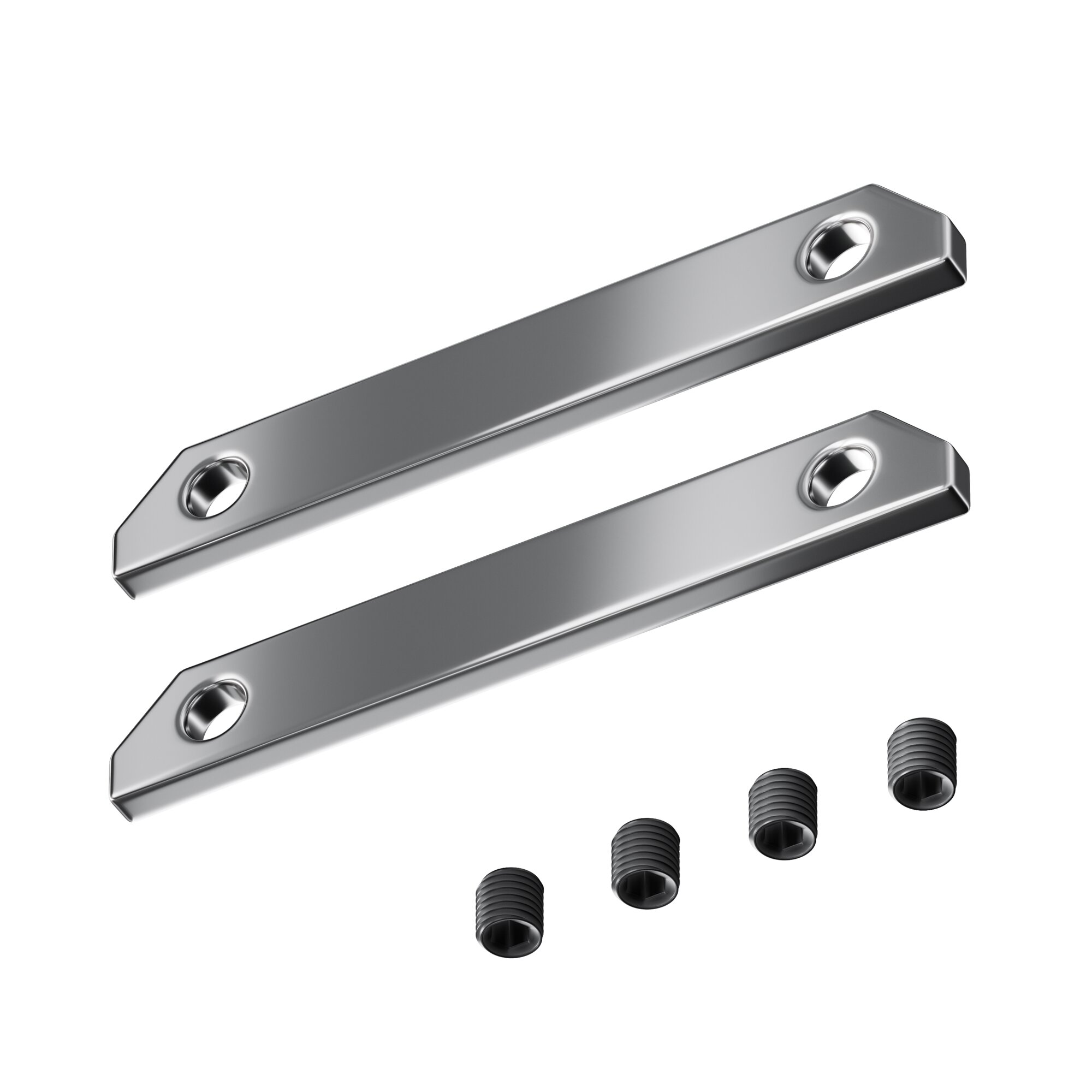 Заглушка трековой системы MAYTONI Exility алюминий IP54 матовая серебристая