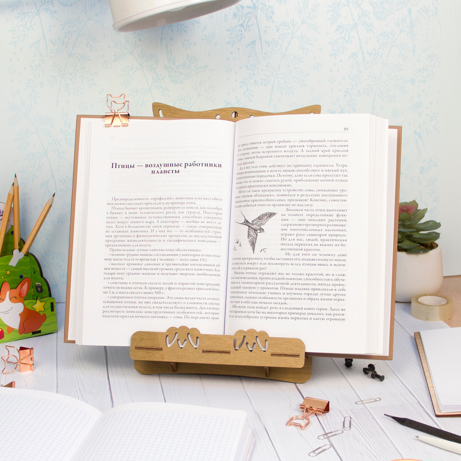 Подставка для книг Сова Символик - фото №12