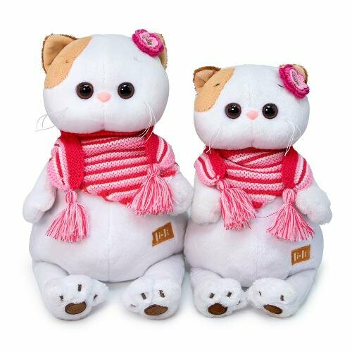Мягкая Игрушка BudiBasa Кошечка Ли-Ли в бактусе (24см) (в подарочной коробке) LK24-062, (ООО "МПП"