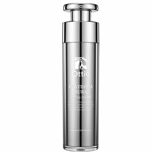 Премиум-тонер с платиной и икрой Ottie Platinum Aura Active Toner 120 мл