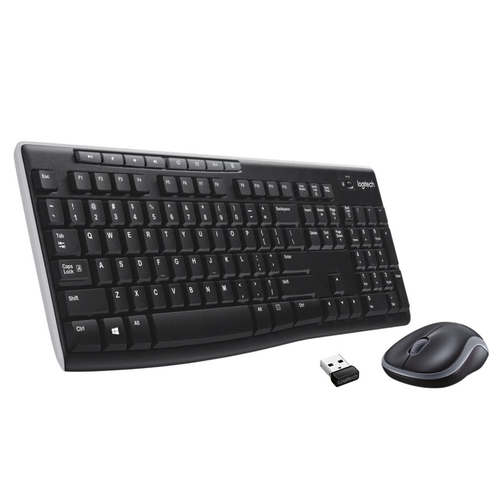 Комплект клавиатура+мышь Logitech MK275, QWERTY, черный клавиатура мышь logitech wireless desktop mk 220 920 003169