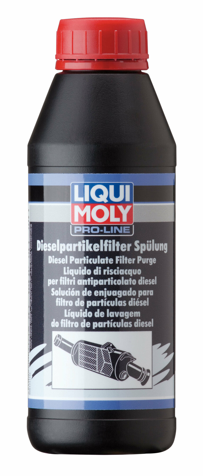 Профессиональная финишная промывка дизельного сажевого фильтра Liqui Moly Pro-Line Diesel Partikelfilter Spulung 0,5л