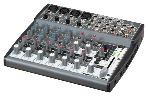 Behringer XENYX 1202SFX - микшер, 12 каналов, 4 микрофонных предусилителя, USB, FX процессор