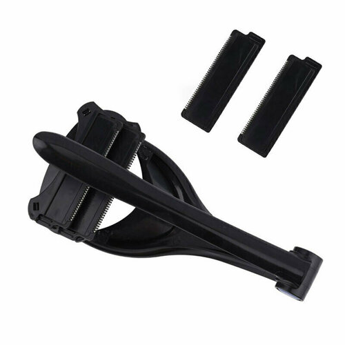 Съемная бритва для удаления волос с двумя головками триммер для тела бритва для ног 59900₽