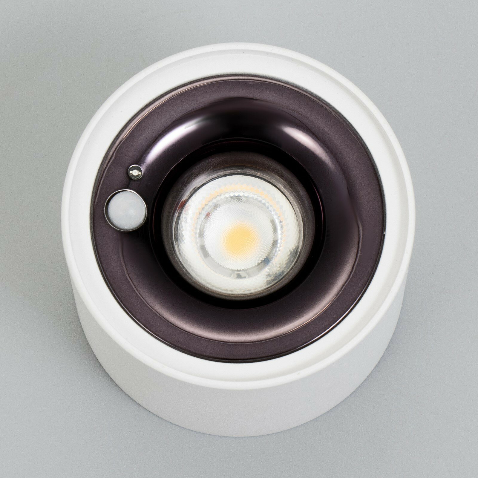 Светильник "Аура" LED 7Вт 4000К датчик освещенности Ra92 белый 9х9х8см - фотография № 8