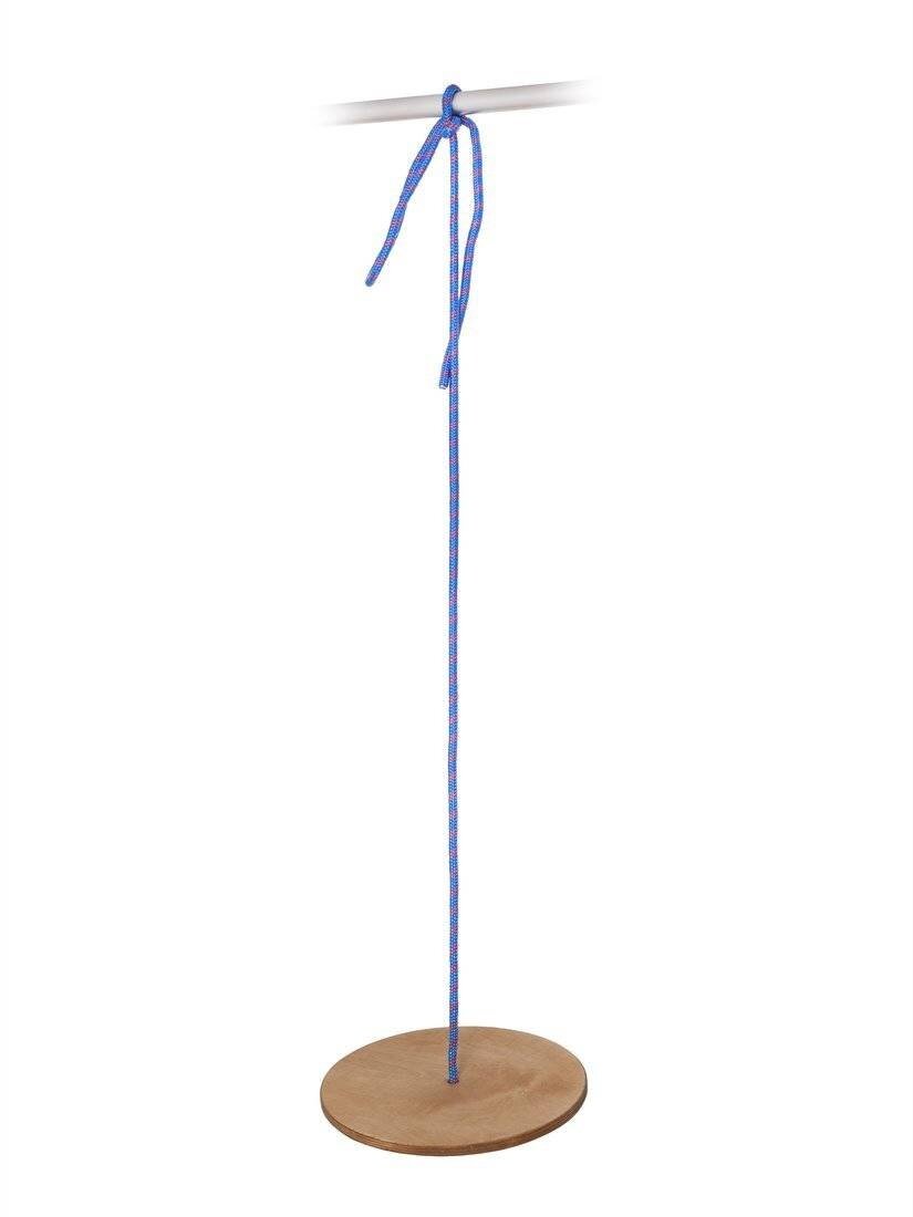 Тарзанка Moby Kids "UFO", деревянная, диаметр 30 см, веревка 2,7 м (962274)