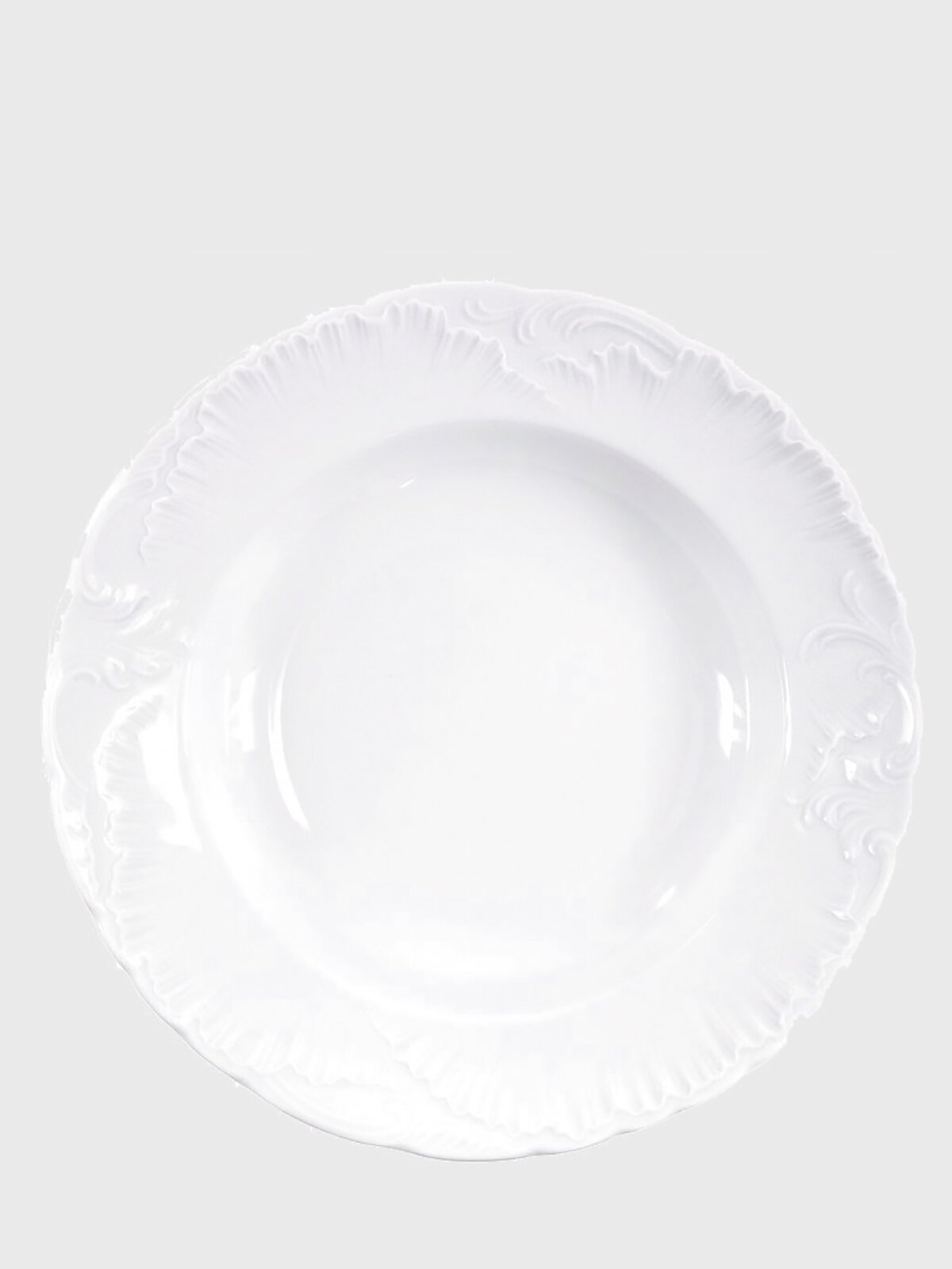 фото Тарелки глубокие 4 шт CMIELOW Rococo, фарфоровые, 22,5 см
