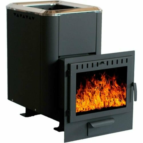 Банная чугунная печь НМК Сибирь-20