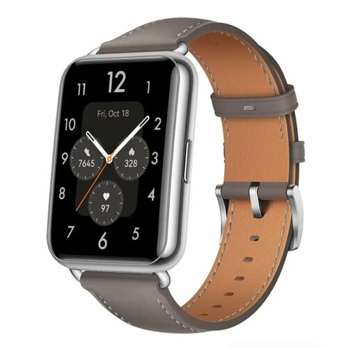 Умные часы HUAWEI Watch Fit 2 46 мм Classic c NFS серый 1099900₽