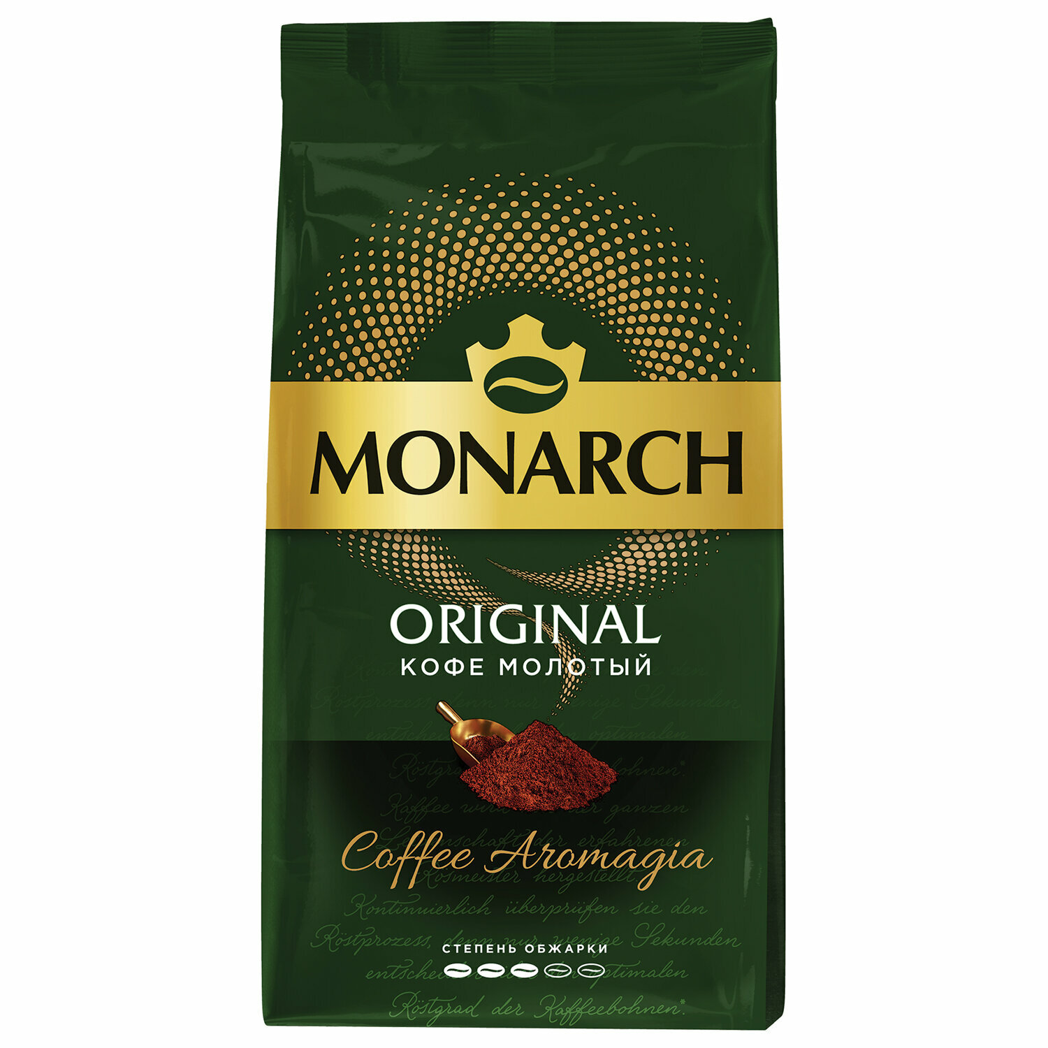 Кофе молотый MONARCH "Original", 230 г, 8052075 3 шт .