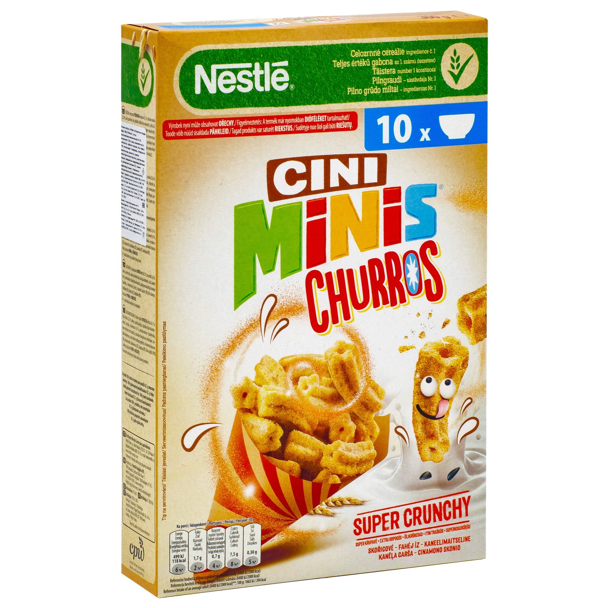 Готовый завтрак Nestle Cini Minis Churros с корицей, Польша, 300 г - фотография № 6