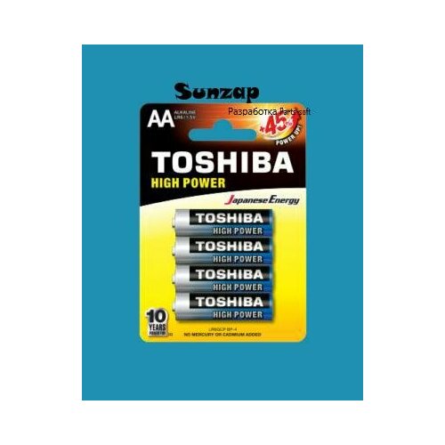 TOSHIBA LR6GCPBP4 Батарейка