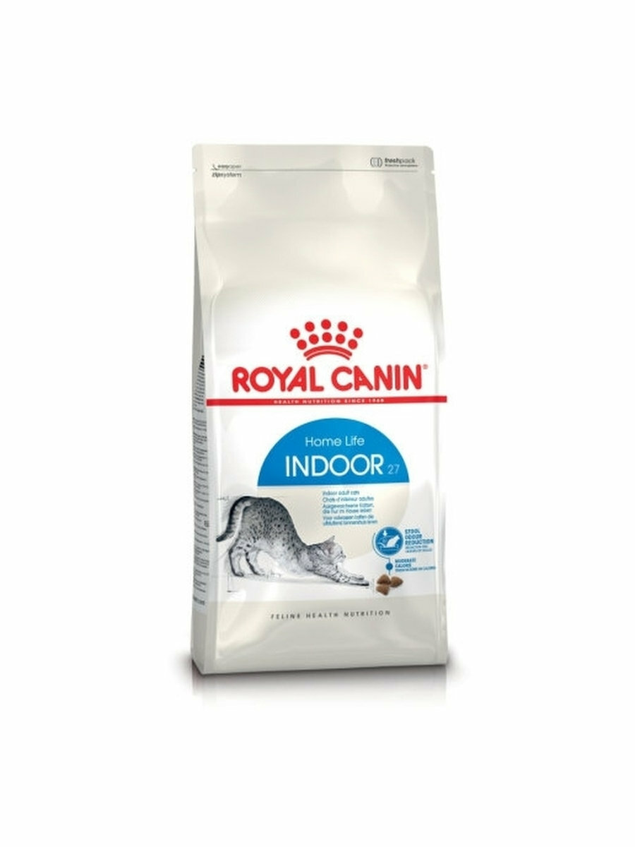 Корм Royal Canin Indoor 27 д/кошек живущих в помещении 400г 00693/491004/62327