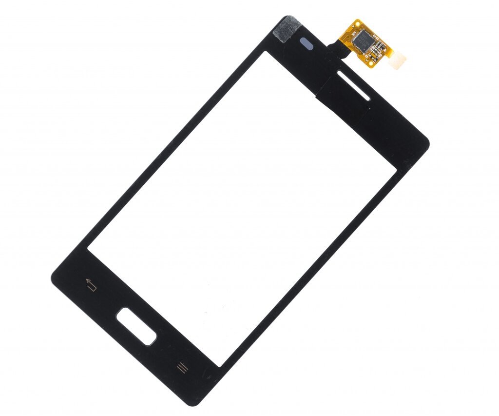 Touch screen (Сенсорный экран) для LG E612 (Optimus L5) в сборе Черный