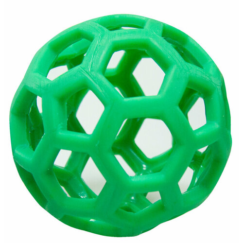 Игрушка Зооник мяч сетчатый малый для собак 8,5 см 9608, (1 шт) игрушка для собак зооник мяч ребристый 11 см