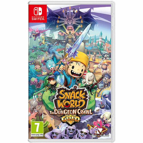 Картридж для Nintendo Switch Snack World The Dungeon Crawl GOLD Новый