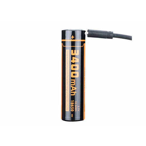 Аккумулятор 18650 FiTorch (3400 mAh) с зарядкой USB аккумулятор 18650 fitorch 3400 mah с зарядкой usb