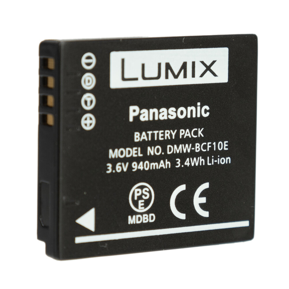 Аккумулятор Panasonic BCF10E (CGA-S/106C) для Panasonic DMC-FS6 FS7 FS25 TS1 FX40
