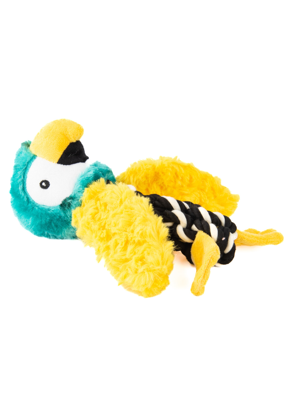 Elder Club игрушка для собак попугай с канатом (20 см.) - фото №8