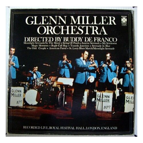 Старый винил, Paramount Records, GLENN MILLER AND HIS ORCHESTRA - Recorded Live, Royal Festival Hall, London, England (LP , Used)