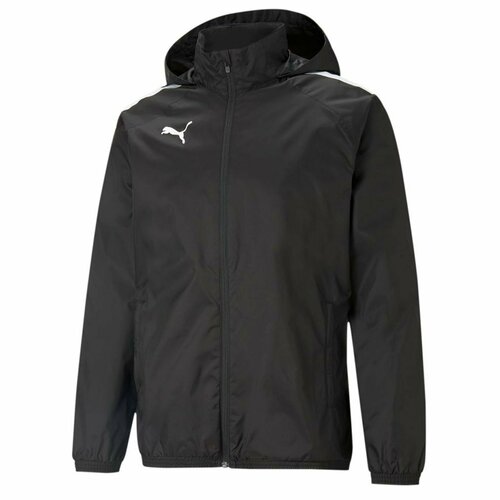 Куртка спортивная PUMA, размер 128, черный