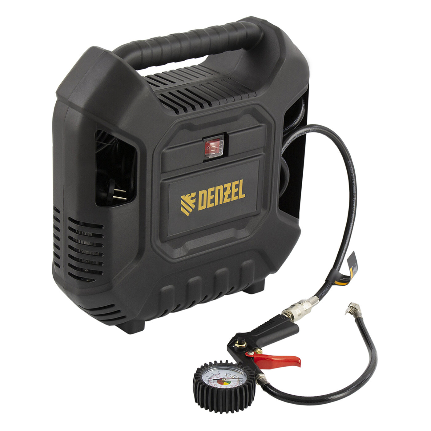 Компрессор воздушный DL1100 DENZEL 11 кВт 180 л/мин с набором аксессуаров 58005