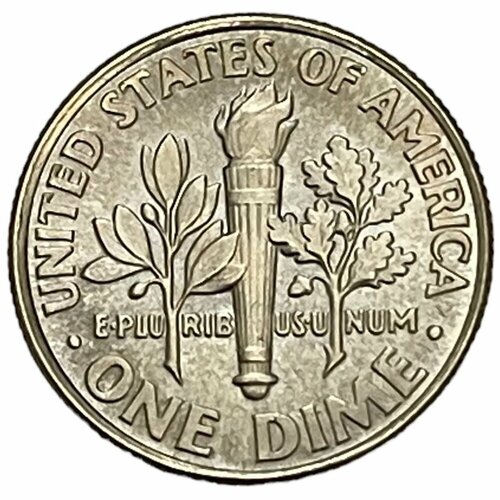 США 10 центов (1 дайм) 2007 г. (Dime, Рузвельт) (D)