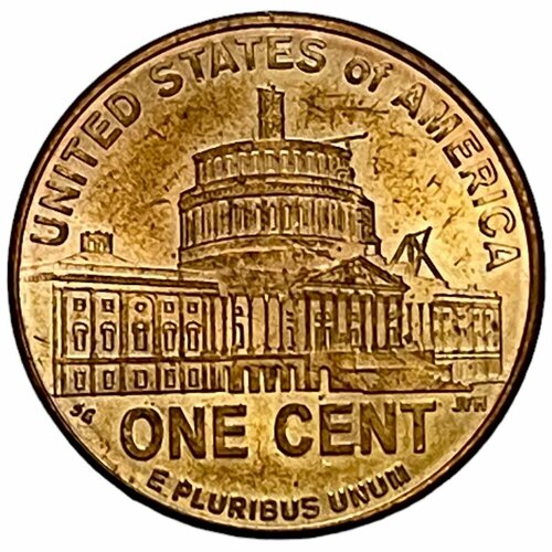 США 1 цент 2009 г. (200 лет со дня рождения Авраама Линкольна - Президентство в Вашингтоне) (Br) монета 1 цент 1846 liberty head cent сша