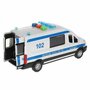 Машинка Технопарк Ford Transit Полиция, арт. TRANSITVAN-16PLPOL-WH