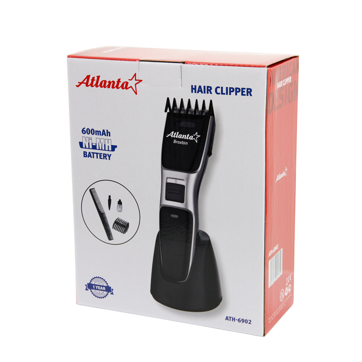 Обзор: Машинка для стрижки ATLANTA ATH-6902 (silver) аккумуляторная
