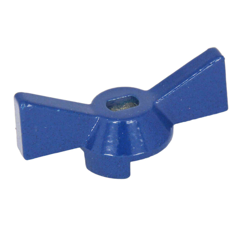 фото Ручка-бабочка для крана MASTERPROF 1/2"-3/4" синяя