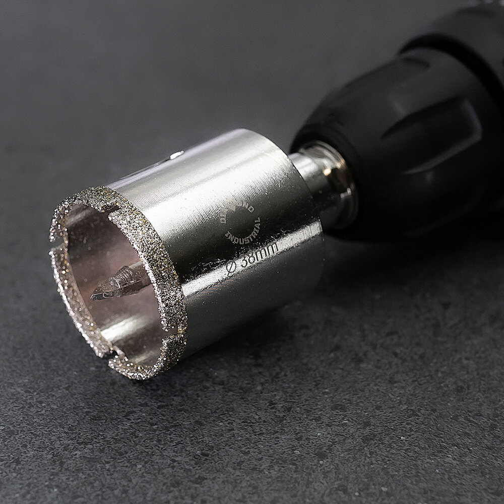 Алмазная коронка по керамограниту и керамике Diamond Industrial - фото №8