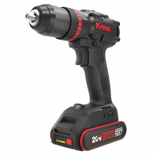 Аккумуляторная дрель-шуруповерт KRESS KUC301 ударная 20907₽