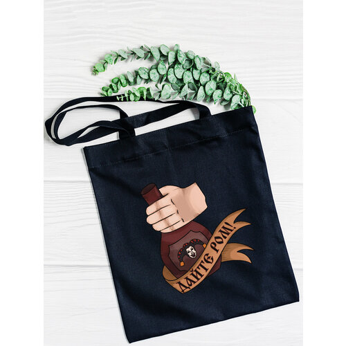 фото Сумка шоппер just4you, черный, бежевый